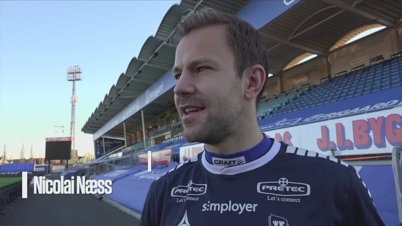 Næss før Viking på Stadion